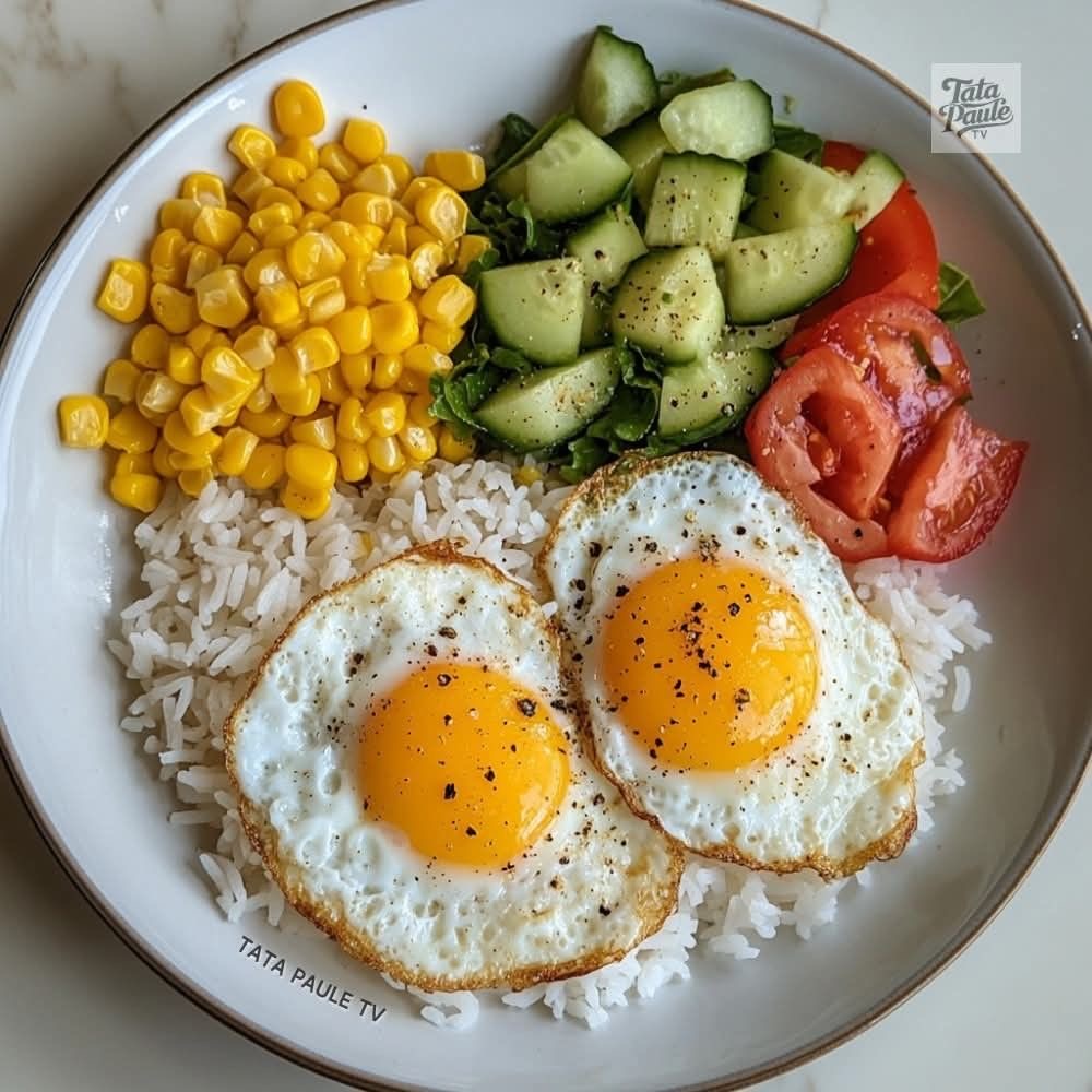 Portioned meal with vegetables and grains